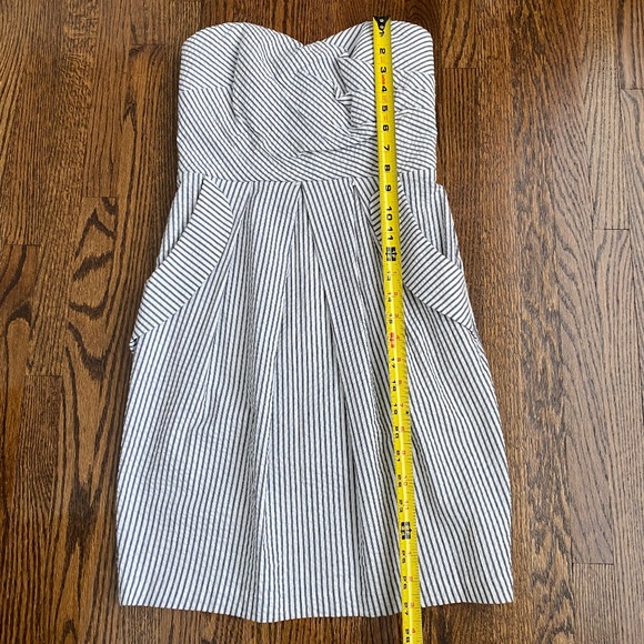Stripe Strapless Dress - Sz 1 - Picture 2 of 11